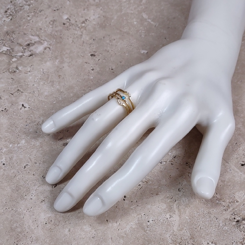 Desert Gem Stacking Rings - Picture 2 of 5